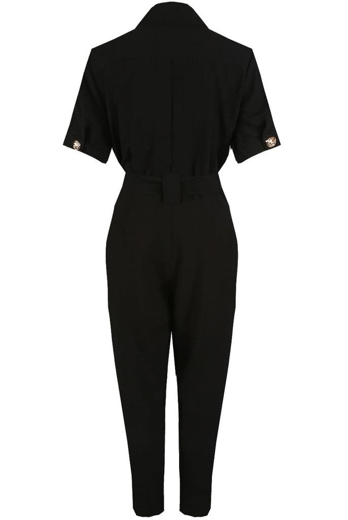 Celine Black Boiler Suit